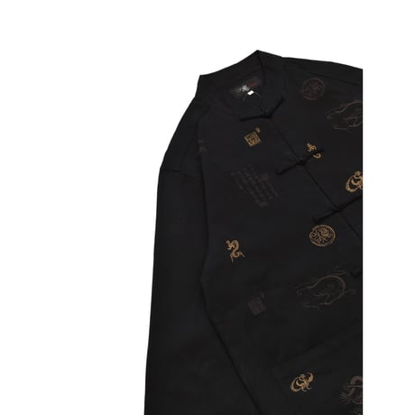 Dragon Embroidery China Button Jacket