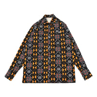 Abstract Geometric Pattern L/S Shirt