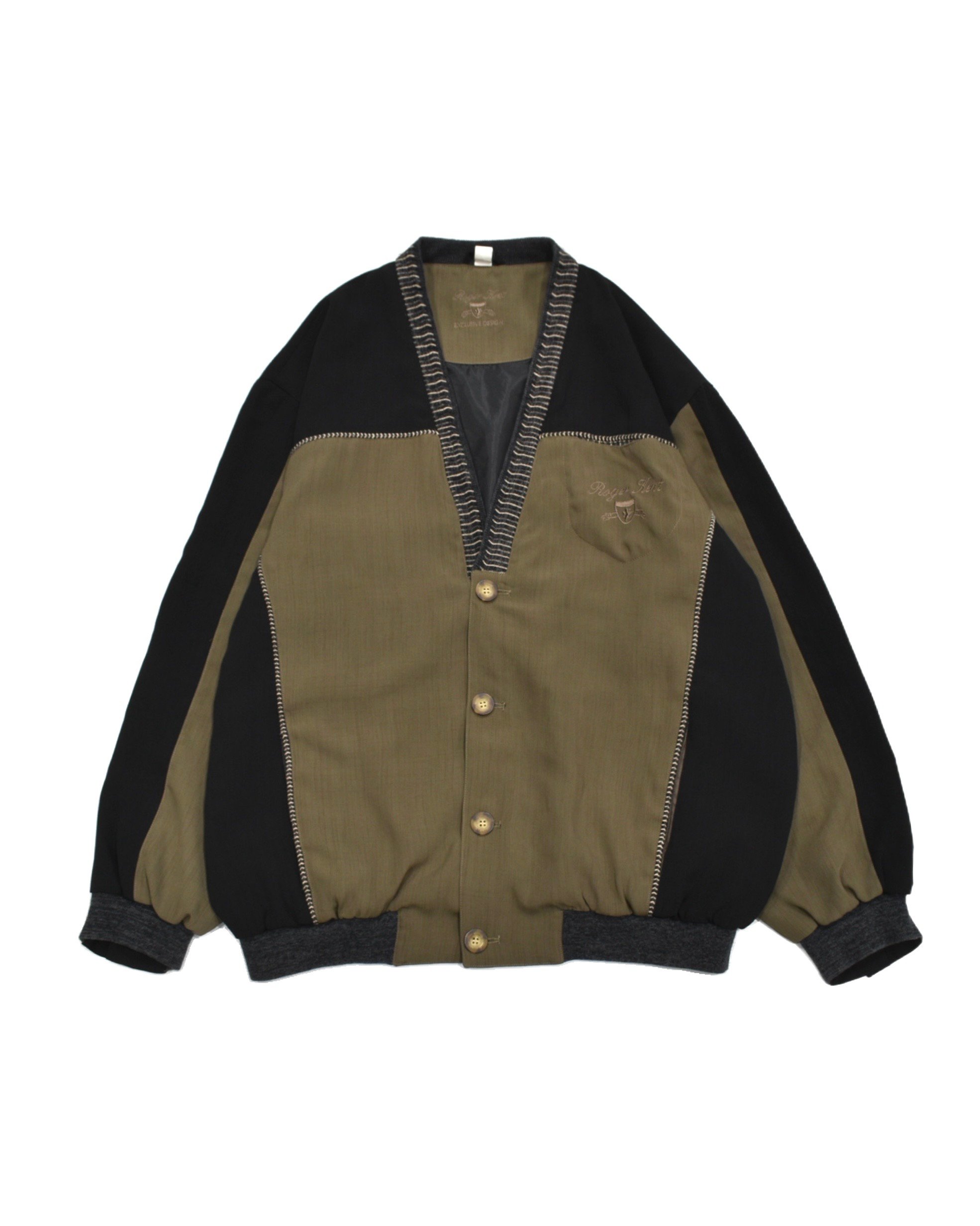 German Switching Design Cardigan Jacket | 水戸 古着