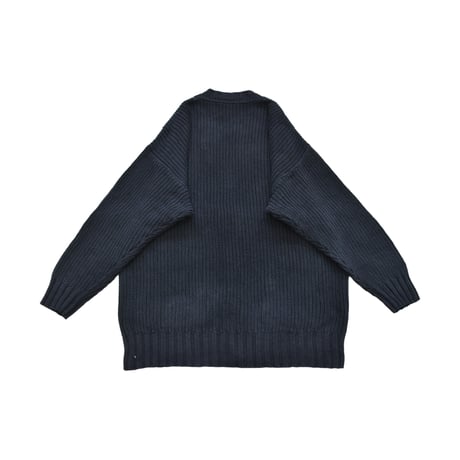 Cotton Ribbed Knit Cardigan