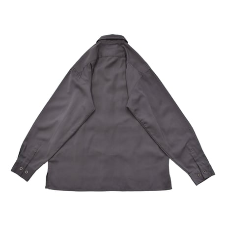 Wave Panel Braid Design L/S Shirt