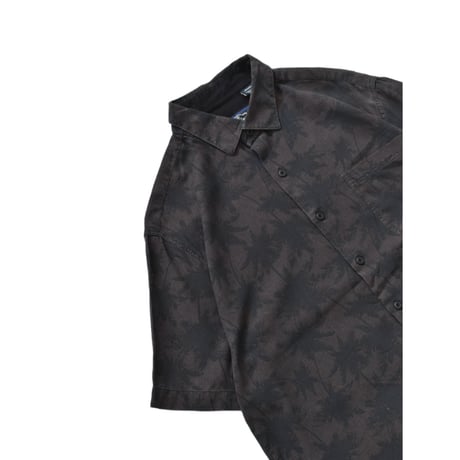 Botanical Patterned Silk S/S Shirt