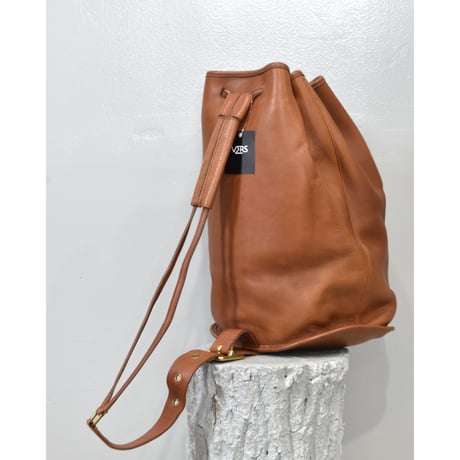OLD COACH Drawstring Leather Shoulder Bag