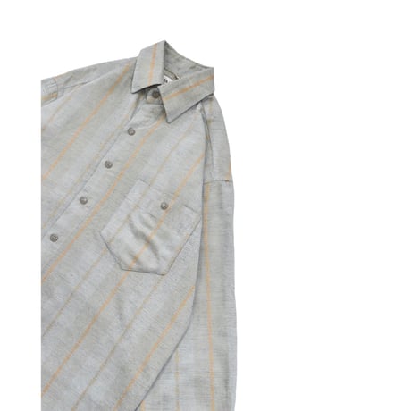 Textured Stripe Design L/S Shirt