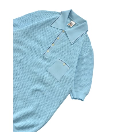 EURO Vintage Italian Mesh Knit Polo