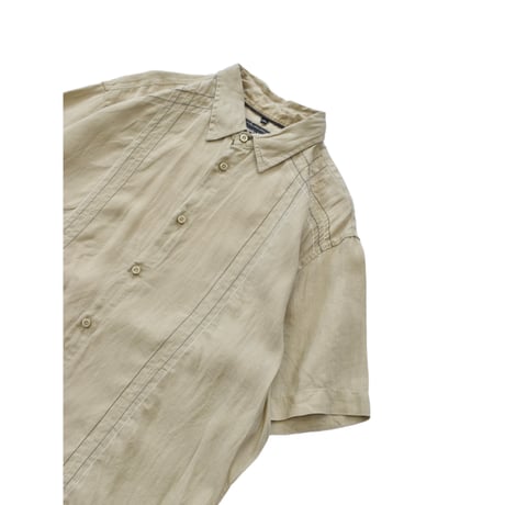 Embroidery Linen S/S Shirt