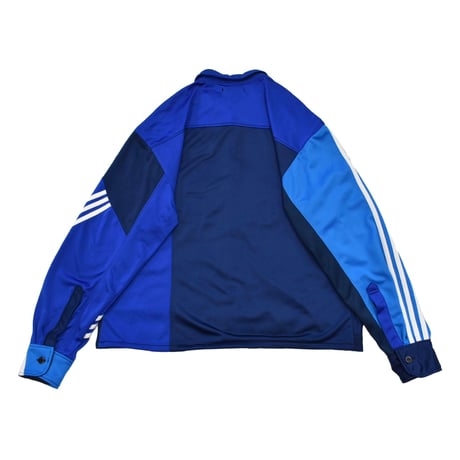 "Remake by VERS" Track Dress Shirt Jacket