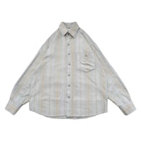 Textured Stripe Design L/S Shirt
