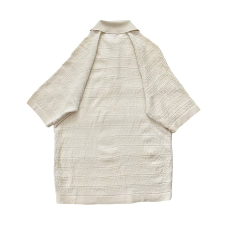 EURO Vintage Italian Jacquard Knit Polo