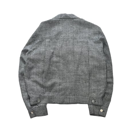 EURO Vintage Cropped Tailored Blouson