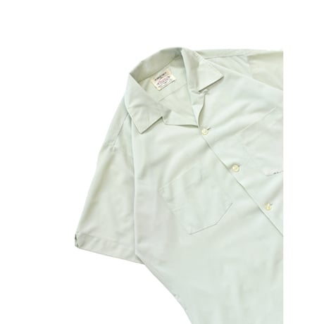 70's ARROW Dacron Open Collar S/S Shirt