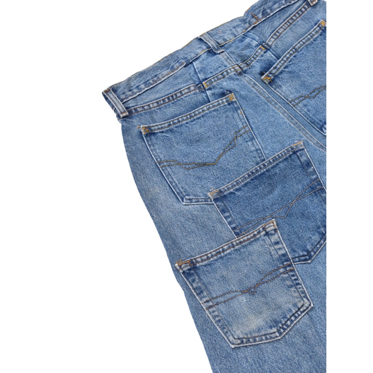 Remake by VERS” Stacked Pocket Wide Flare Deni