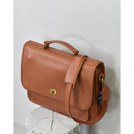 OLD COACH “Colebrooke Case” Leather 2Way Bag