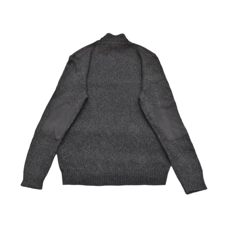 Panel Design Half Zip Knit
