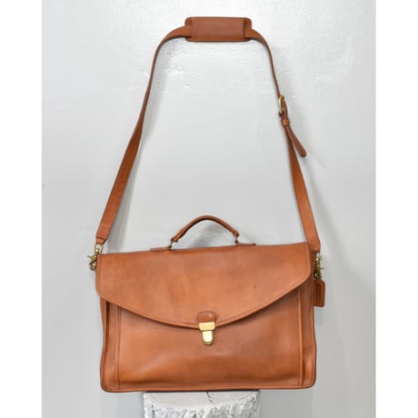 OLD COACH 2Way Leather Briefcase