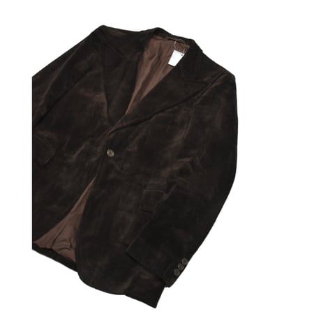 1970s German Vintage Brown Velvet Tailored Jacket