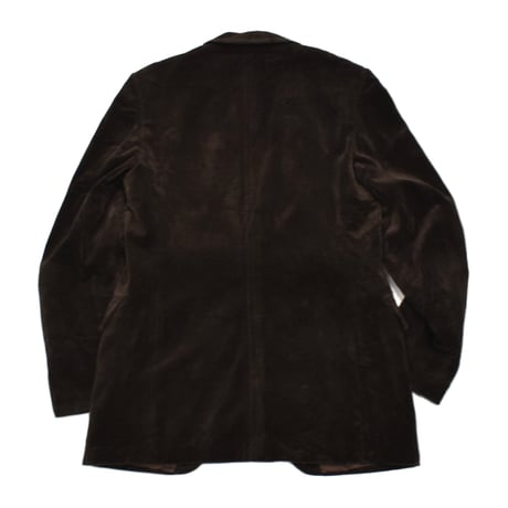 1970s German Vintage Brown Velvet Tailored Jacket