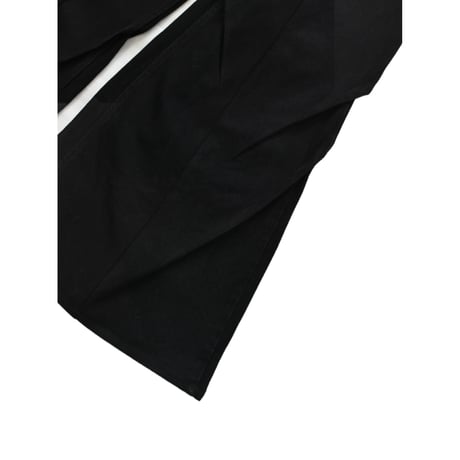 "Remake by VERS" Asymmetric Tuck Denim Trousers