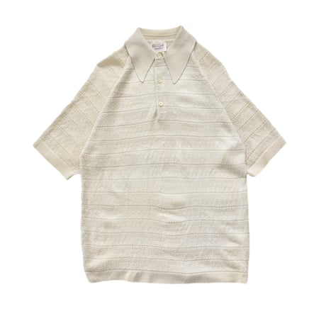 EURO Vintage Italian Jacquard Knit Polo