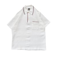 EURO Vintage Tricolor Mesh Knit Polo