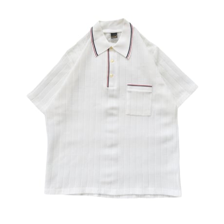 EURO Vintage Tricolor Mesh Knit Polo