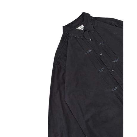 Vintage Embroidery Design L/S Shirt