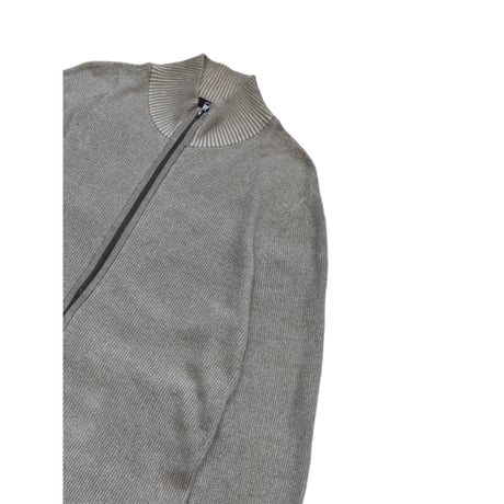 00s Calvin Klein Jeans Ribbed Collar Full Zip Knit