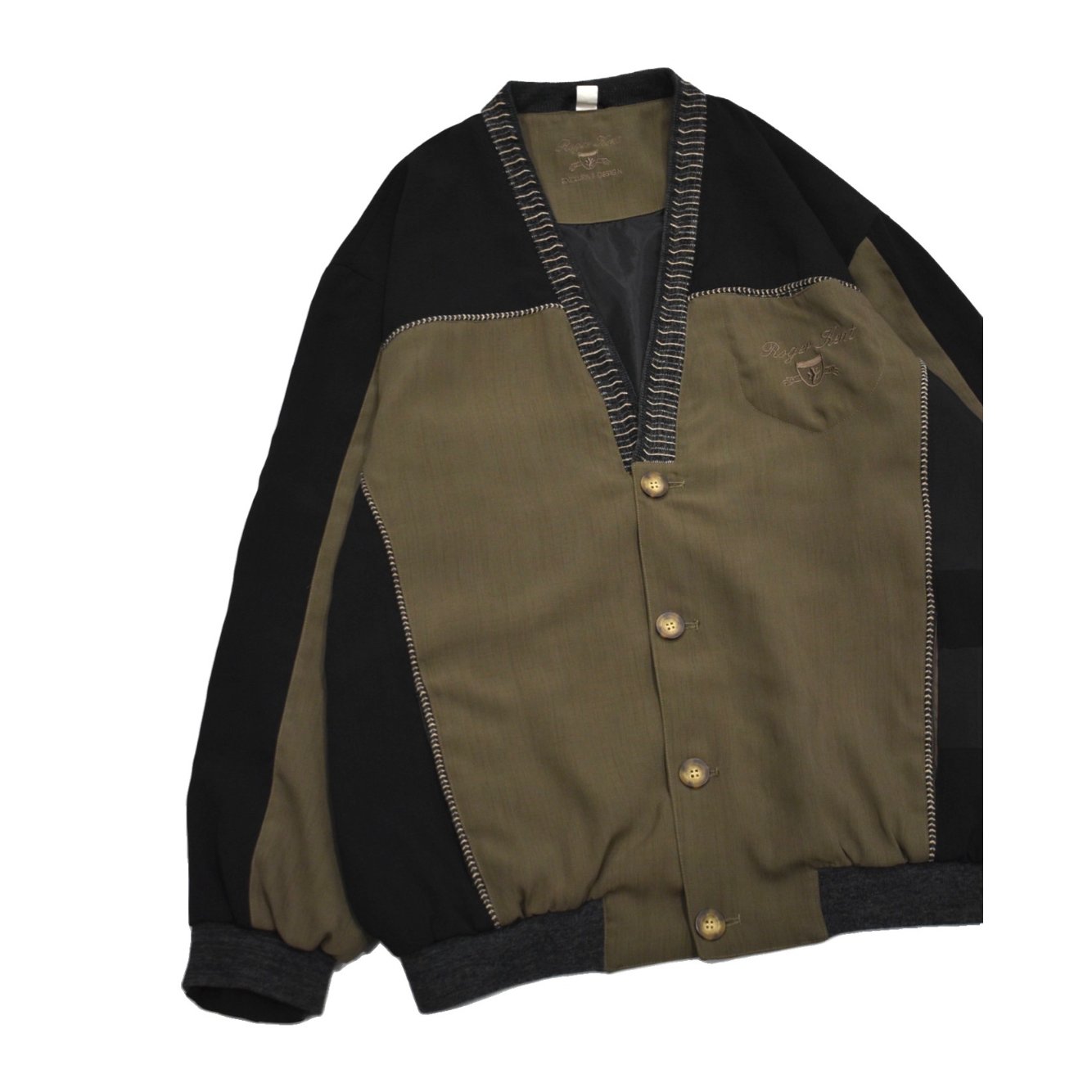 German Switching Design Cardigan Jacket | 水戸 古着