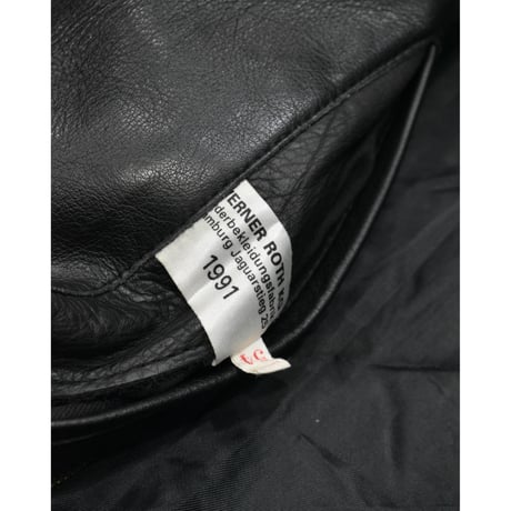 1991 German Police Leather Jacket