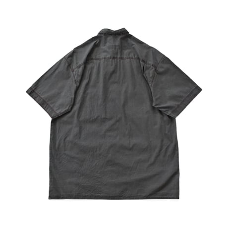 Vintage Contrast Stitch Panel Shirt