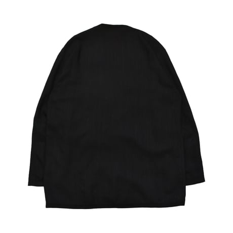 EURO Vintage Collarless Tailored Jacket