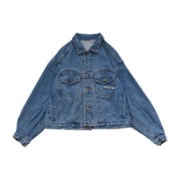 Vintage Western Yoke Denim Jacket