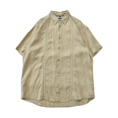 Embroidery Linen S/S Shirt