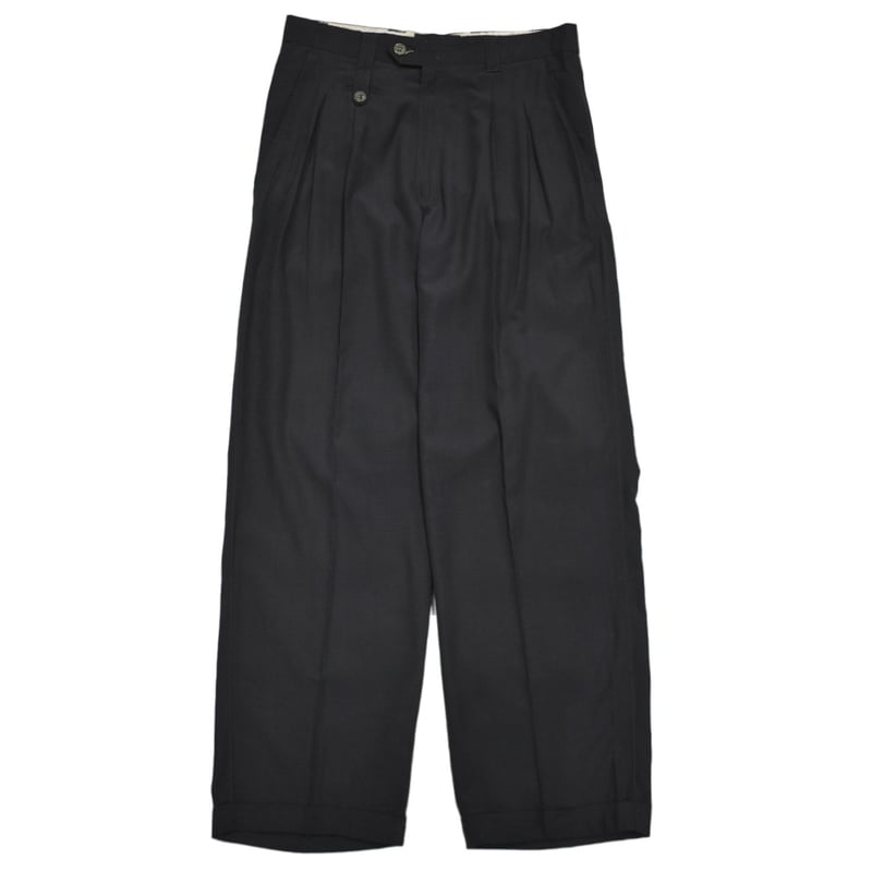 Vintage Two Tuck Wide Slacks | 水戸 古着屋 VERS｜リメイク