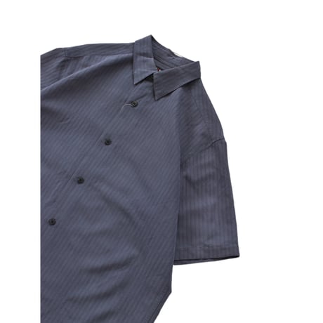 Charcoal Shadow Stripe S/S Shirt