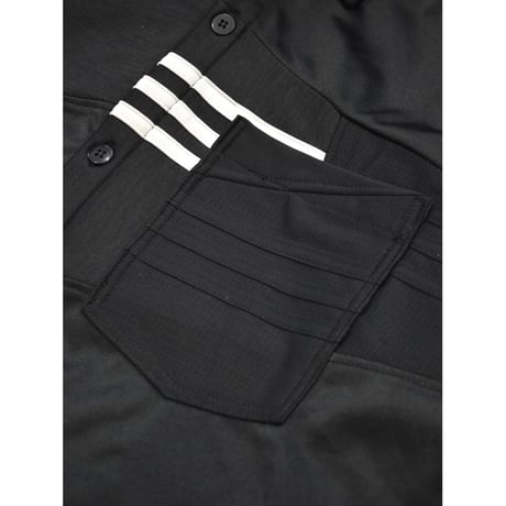"Remake by VERS" Track Dress Shirt Jacket