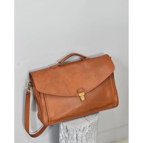 OLD COACH 2Way Leather Briefcase