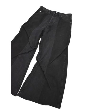 "Remake by VERS" Asymmetric Tuck Denim Trousers