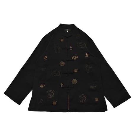 Dragon Embroidery China Button Jacket