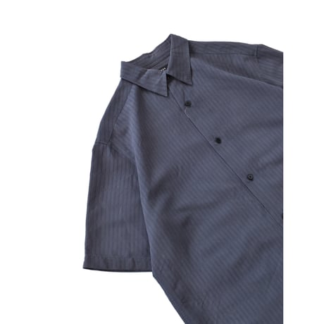 Charcoal Shadow Stripe S/S Shirt