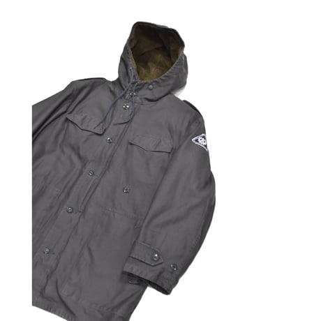 German Vintage THW Boa Cold Weather Parka