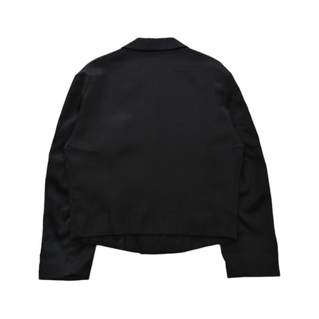 EURO Vintage Cropped Double Breasted Tailored Jacket