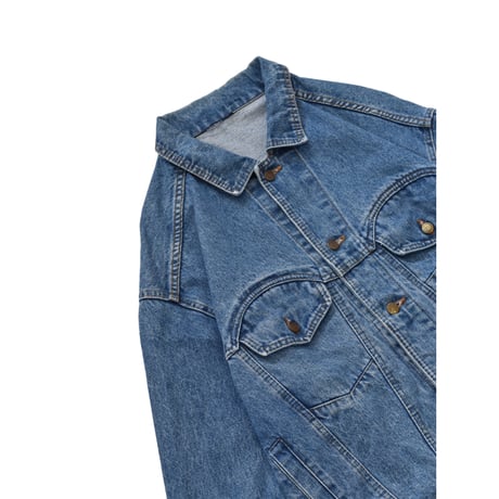 Vintage Western Yoke Denim Jacket