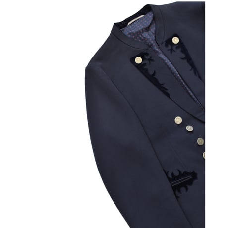 1980s Alpen Tracht Tyrolean Metal Button Single Breasted SET-UP