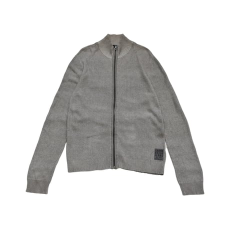 00s Calvin Klein Jeans Ribbed Collar Full Zip Knit