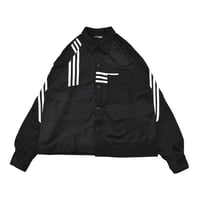 "Remake by VERS" Track Dress Shirt Jacket