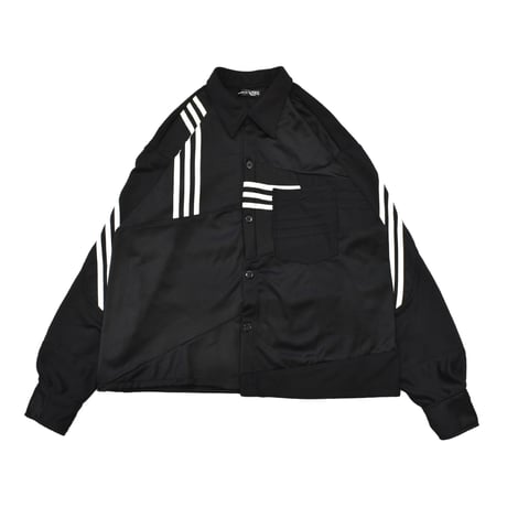 "Remake by VERS" Track Dress Shirt Jacket