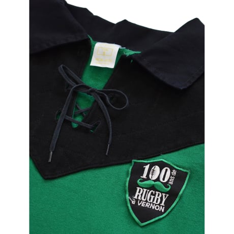 French Made Lace-Up Rugby Shirt