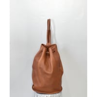 OLD COACH Drawstring Leather Shoulder Bag