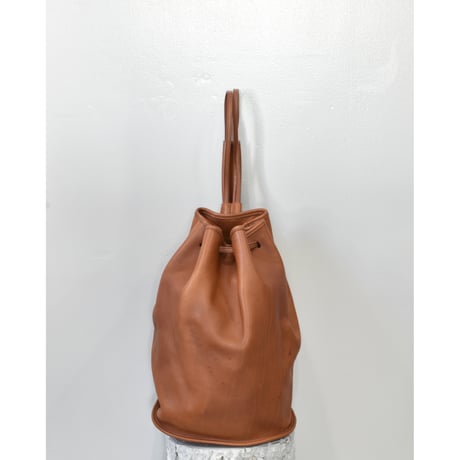 OLD COACH Drawstring Leather Shoulder Bag